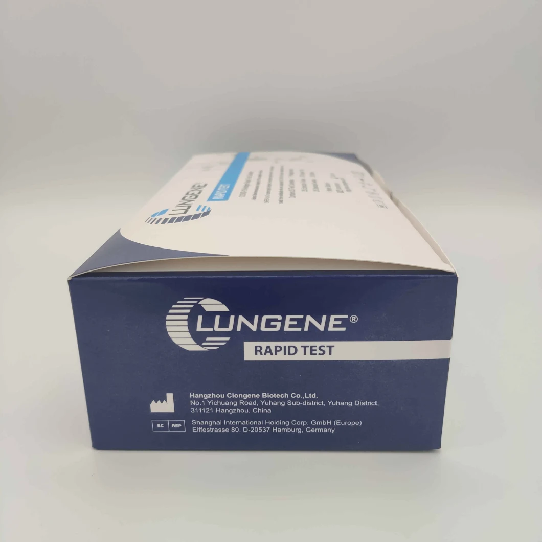 Clungene Clongene 2021 Updated Stable & Accurate Virus Antigen Rapid Test Cassette Test Kit
