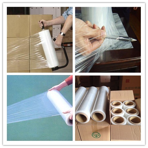 Transparent Plastic PE Stretch Film Roll to Wrap