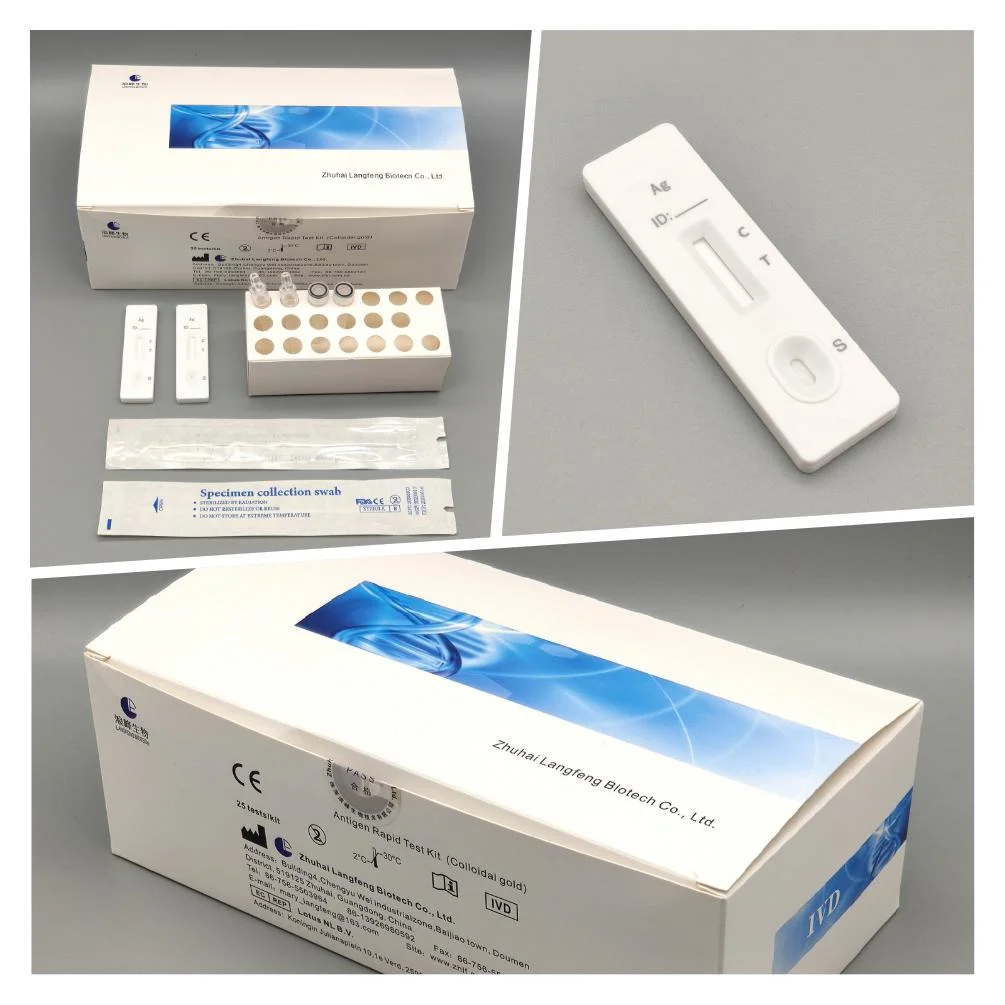 Antigen Medical Diagnostic Rapid Test Kits CE Approved Malaria Test Kit Antigen Rapid Test