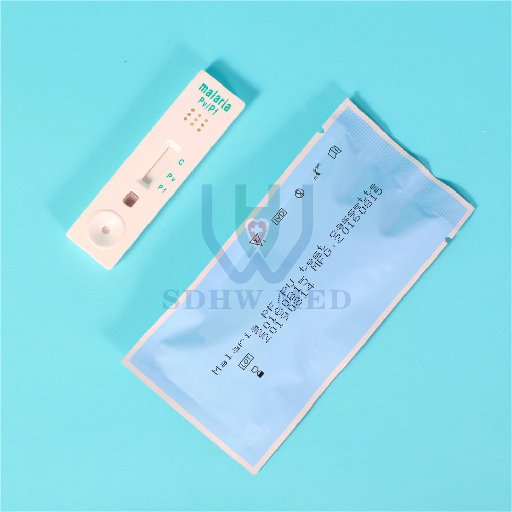 Best Quality Malaria Test Kit Chinese Factory Malaria PF/Pan Whole Blood Malaria Test Kit Price