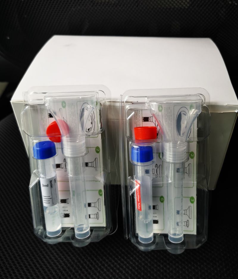 Hot Sale Disposable Saliva Sample Collection Kit for DNA/Rna Test