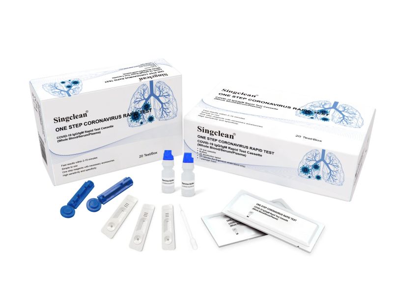 CE Approved Blood Rapid Test Strip, Fast Result Within 15 Minutes