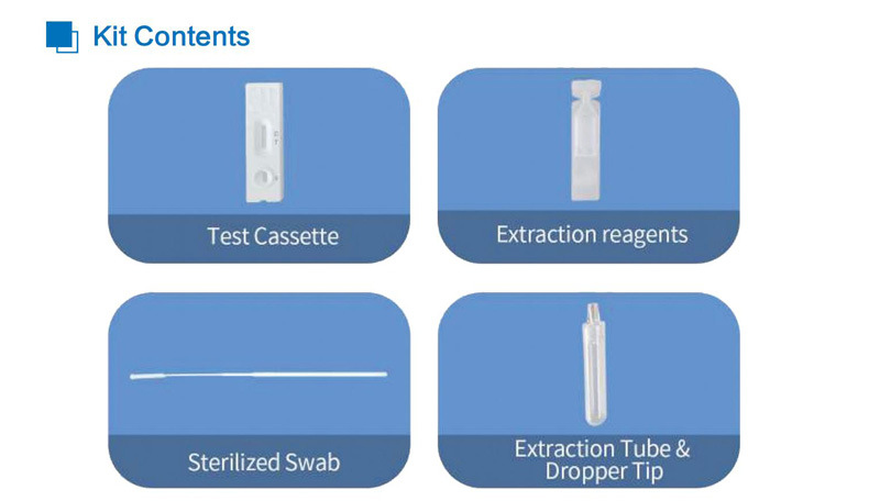 CE Approved Crown Antigen Test Nasopharyngeal Oropharyngeal Swab Rapid Test Cassette