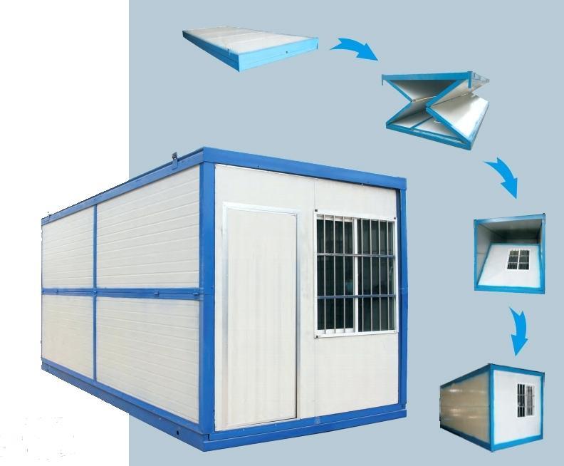 Easy to Move Folding Building Shipping Containers House