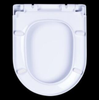 PP Material Toilet Seat Cover with 2 Button Quick Release