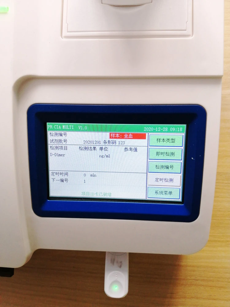 Medical Tests Panbio Colloidal Gold Igg Igm Rapid Test Poct Medical&Lab Rapid Immunoassay Reader