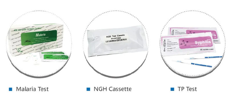 Rapid Diagnostic Kit One Step Blood Malaria Antigen PF PV Cassette Malaria Test Kit