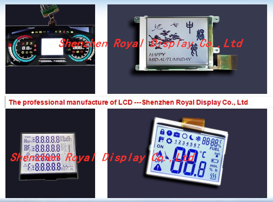 1604dots Transmissive Positive Customized Industrial Character LCD