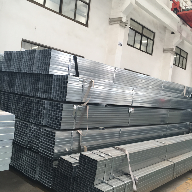 Q195 19*19*1mm Galvanized Hollow Section for Construction