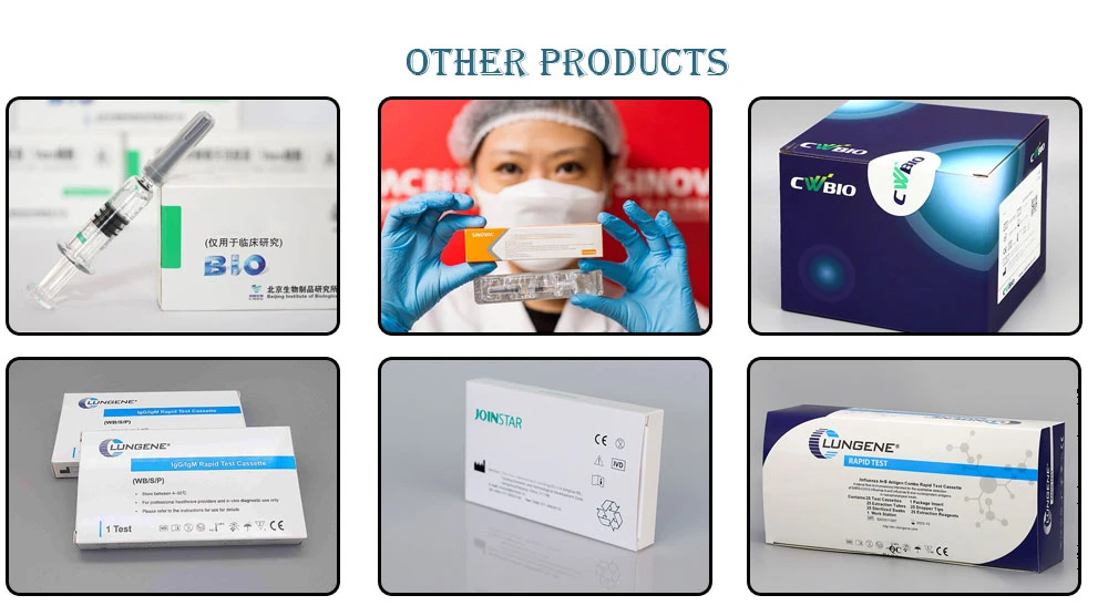 Saliva Test Antigen Rapid Diagnostic Test Kit with FDA