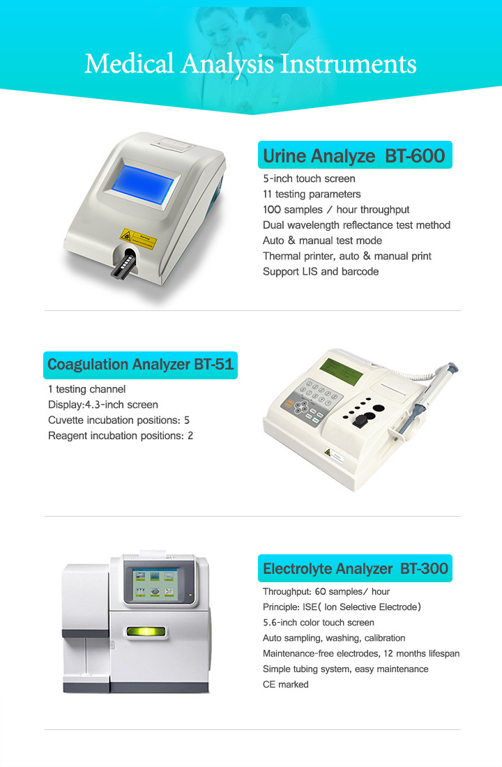 Medical Laboratory Equipment Auto Chemistry Analyzer Diagnostic/Test/Reader