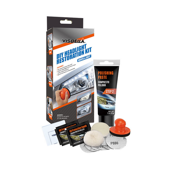 Auto Car Headlights Restoration Kit for Quick Repair