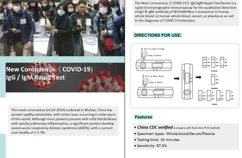 Medical One-Step Detection Virus Test Kit