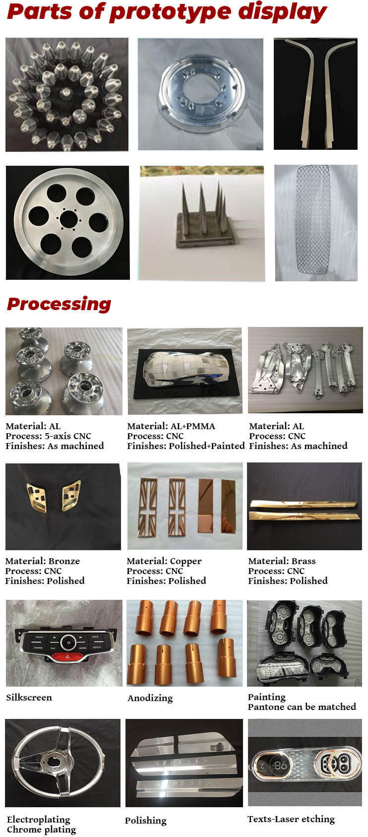 Precision CNC Parts/Aluminum Machining Parts High Precision High Polish