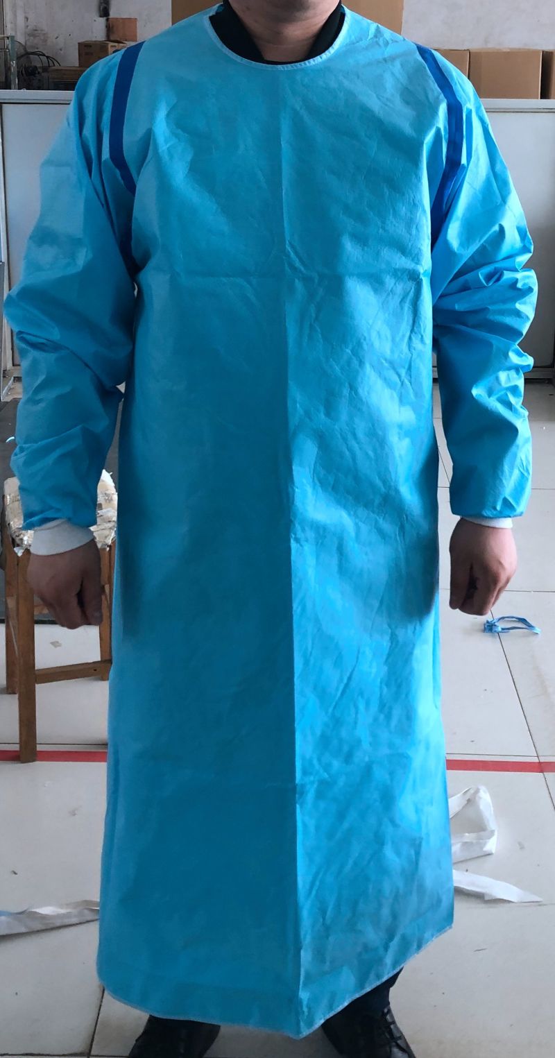 Protective Clothing Disposable Suit Disposable Nonwoven Coverall Coveralls Ce FDA Certificated Microporous Coverall