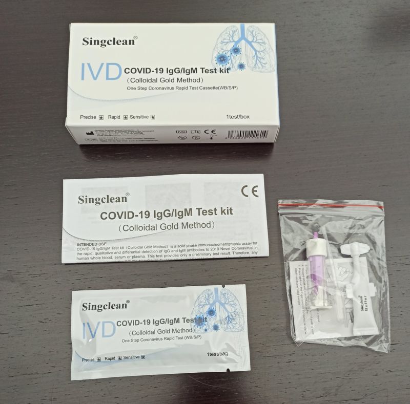 Quick Igm Assay Igm/Igg Antibody Diagnostic Rapid Test Kit