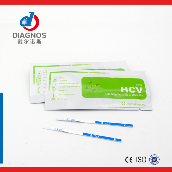 Hot Sale Medical Rapid Diagnostic HCV One Step Test Strips