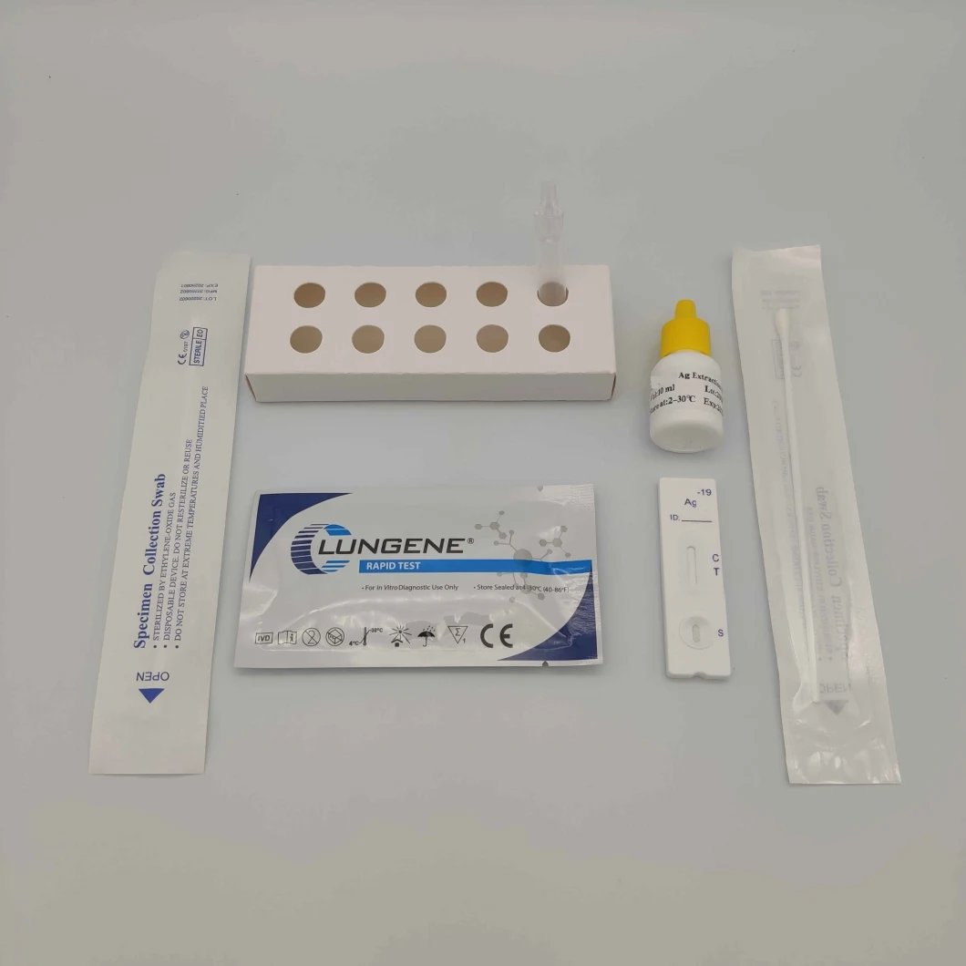 CE Certified Clungene Antigen Rapid Test Cassette Test Kit for Diagnosis Only