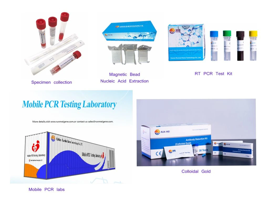 Factory Supply Antibody Detection Kit Igg/Igm Rapid Virus Test Kit (Colloidal Gold)