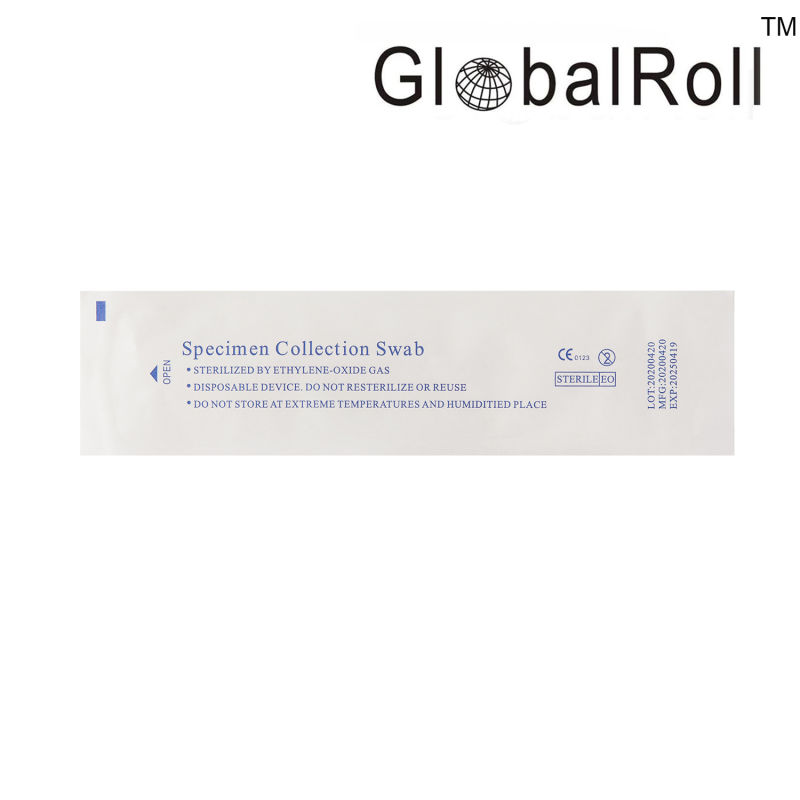 Wholesale Disposable Sterile PCR Test Nasal Nasopharyngeal Nylon Flocked Swab