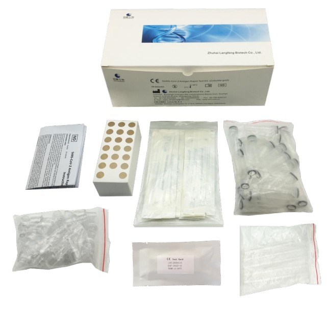 CE Certified Saliva Salivary Antigen Rapid Test Kit Swab Testing