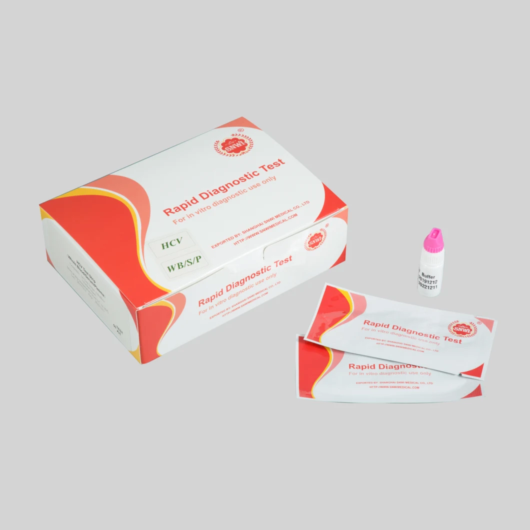 HCV Rapid Test Kit Hepatitis C Rapid Test Strip/Cassette Blood Group Test Reagent