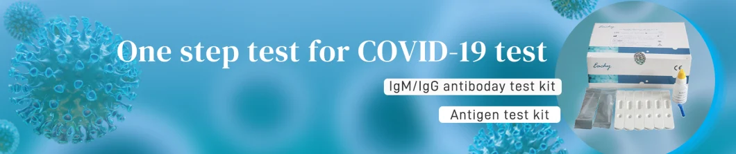 China Fast Igm/Igg Antibody Colloidal Gold Diagnostic Rapid Test Kit