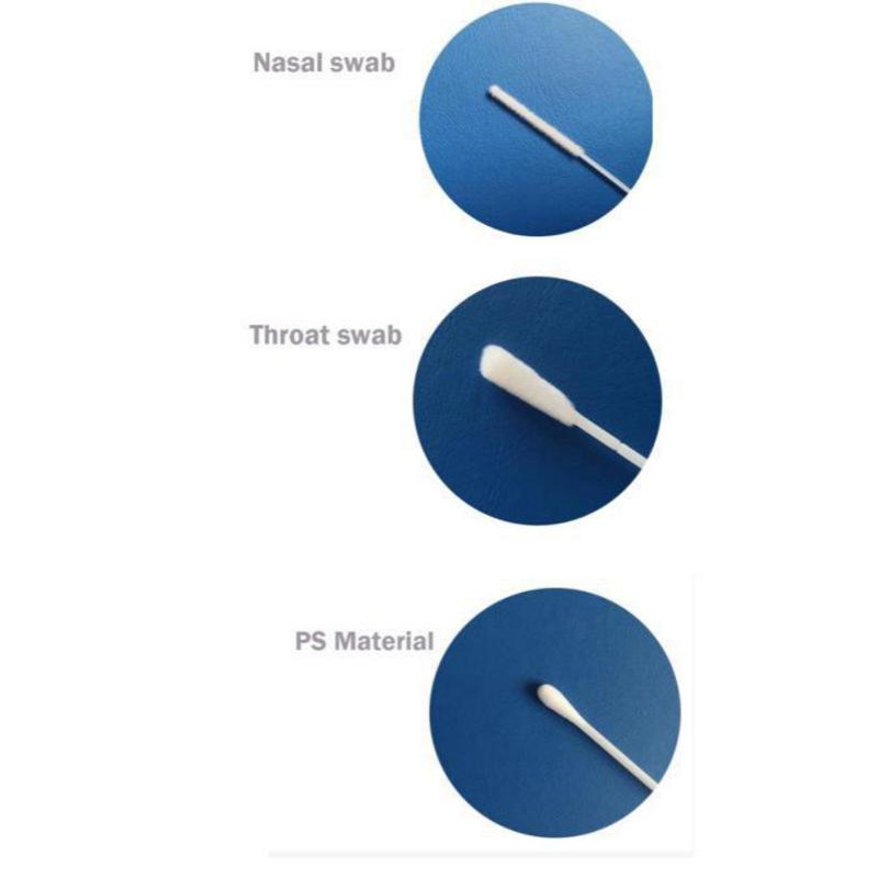 Disposable Sterile Medical Nasal Swab Flocked Specimen Collection Swab for Virus Test
