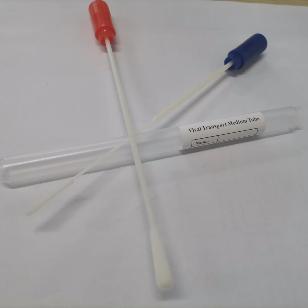 Sampling Tube Swab, Nose Swab Test Kit, Flu Swab Vtm