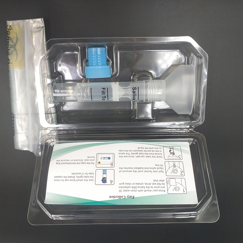CE Approved Disposable Integrated Saliva Collection Kit Saliva Collector for Virus DNA/Rna Extracting with Mufacturer Price