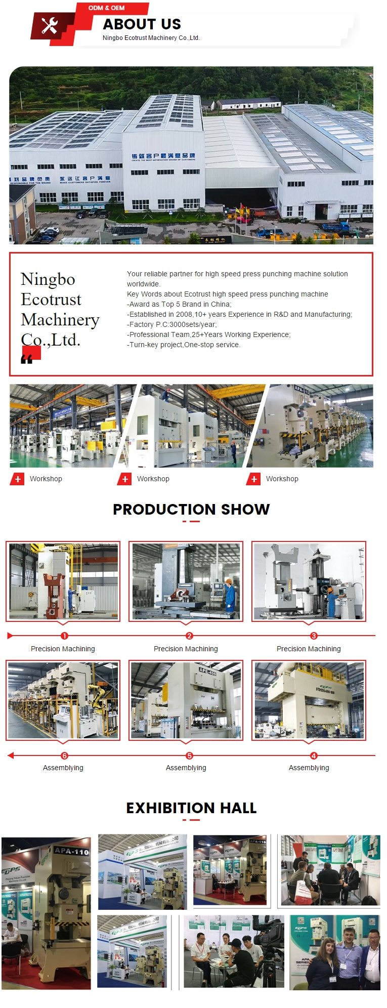 200-Ton-C-Frame-Crankshaft-Mechanical-Sheet Punching Press Machine Apa-200