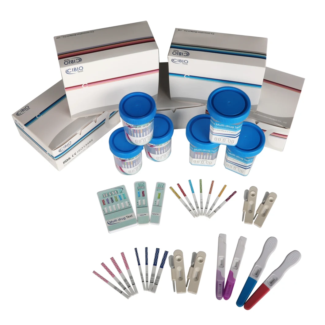 Fast Result Lateral Flow Assay Rapid Test Kit Colloidal Gold Methodology