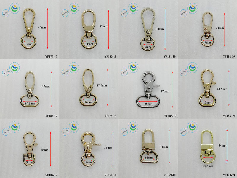 Custom Metal Dog Collar Hook for Bag Accessories (YF180-19)