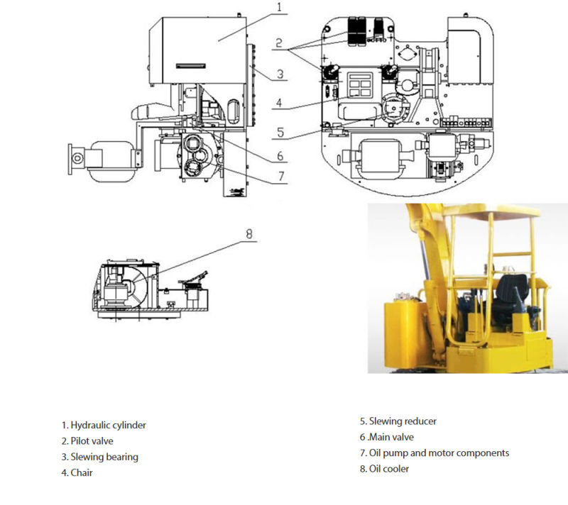 Mine Explosion-Proof Electric Hydraulic Excavator with Quick Coupling