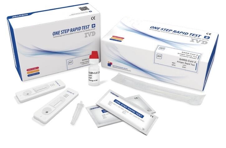 C-19 Antigen Rapid Test Nasopharyngeal Swab Test with CE Certification