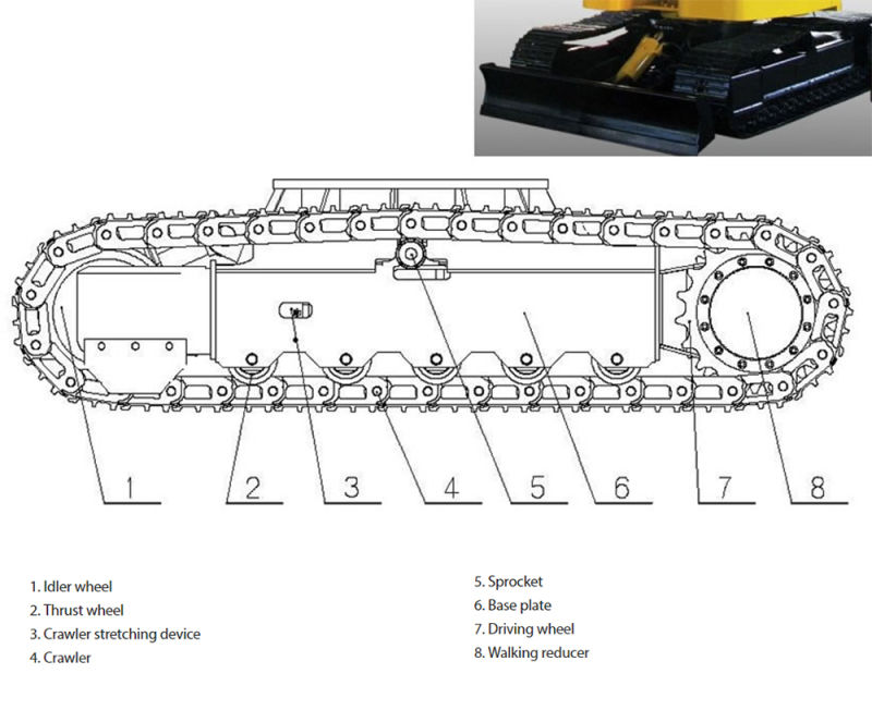 Explosion-Proof Electric Hydraulic Crawler Excavator with Quick Coupling