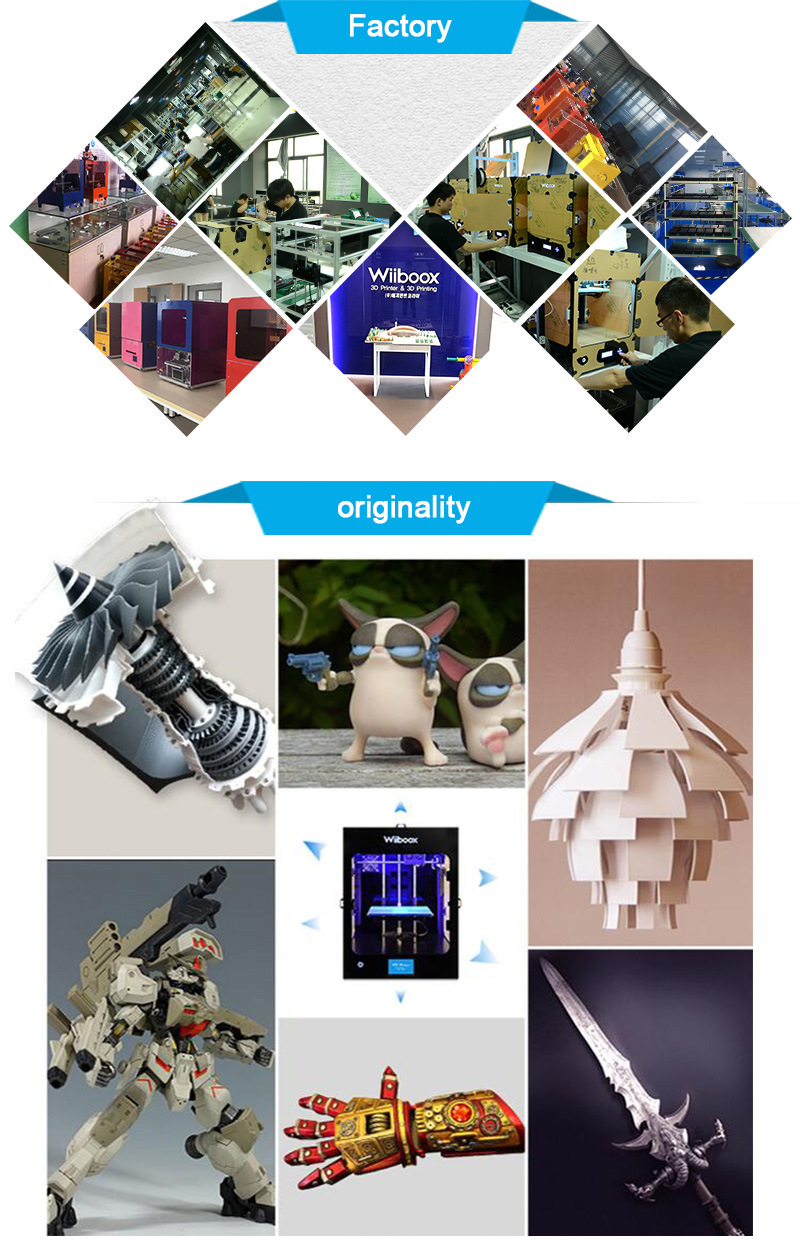 Wiiboox Rapid Prototyping Large Industrial High Accuracy SLA 3D Printer