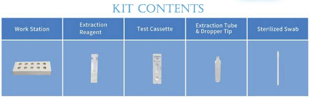 Virus Antigen Rapid Diagnostic Test Kit Swab Test