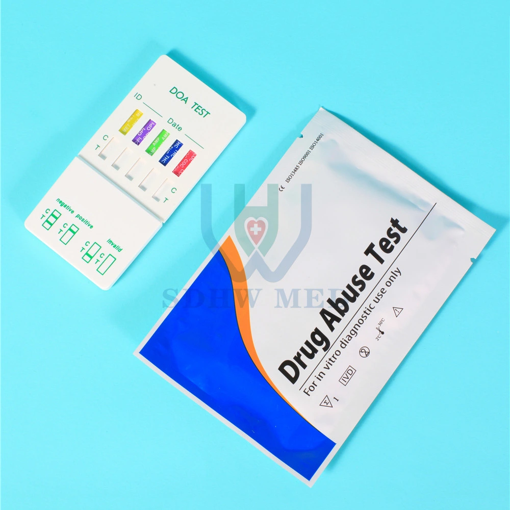 5 Panel Accurate Rapid One Step Saliva Urine Test Drug Test Kit