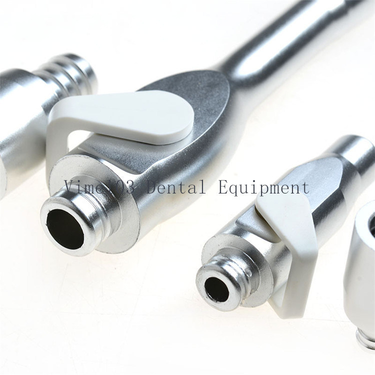 Aluminum Dental Saliva Ejector Suction Universal Valves Se/Hve Tip Adaptor Salivary