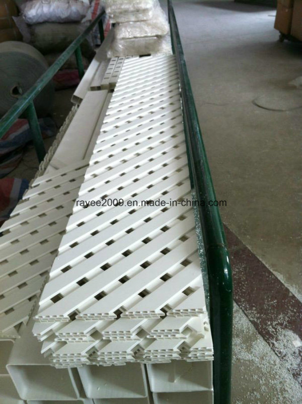 UV Proof 3 Rails Post White PVC Farm Fence