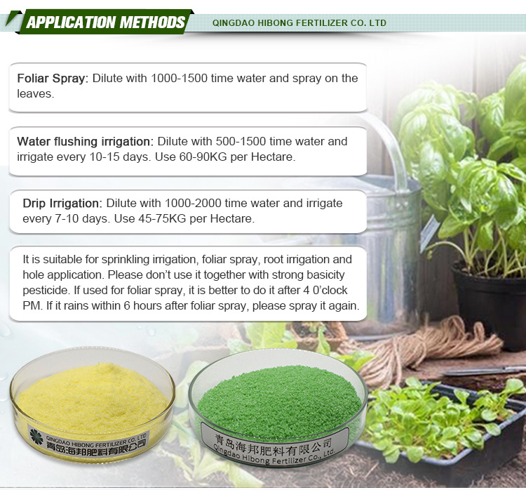 NPK 19 19 19, Color NPK Organic Fertilizer for fruit and Vegetable