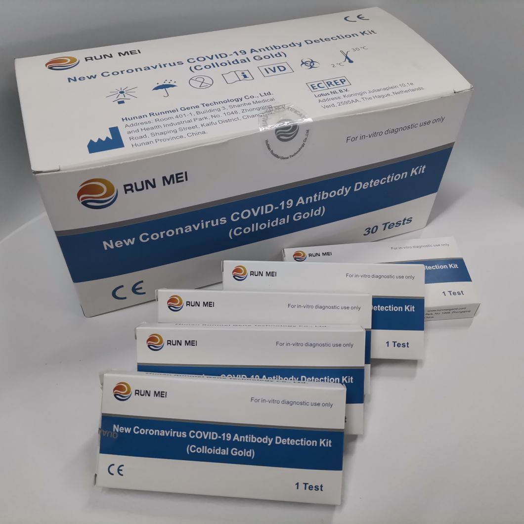 Single Package Test Igg Igm Cassette, Test Kits FDA, Rapid Diagnostic Test