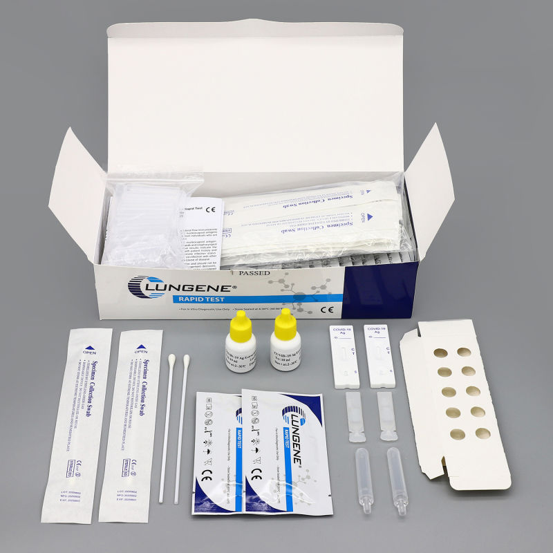 Lungene Rapid Test PCR Rapid Fast Delivery Antigen Antibody Lgg Lgm Rapid Test Kit CE