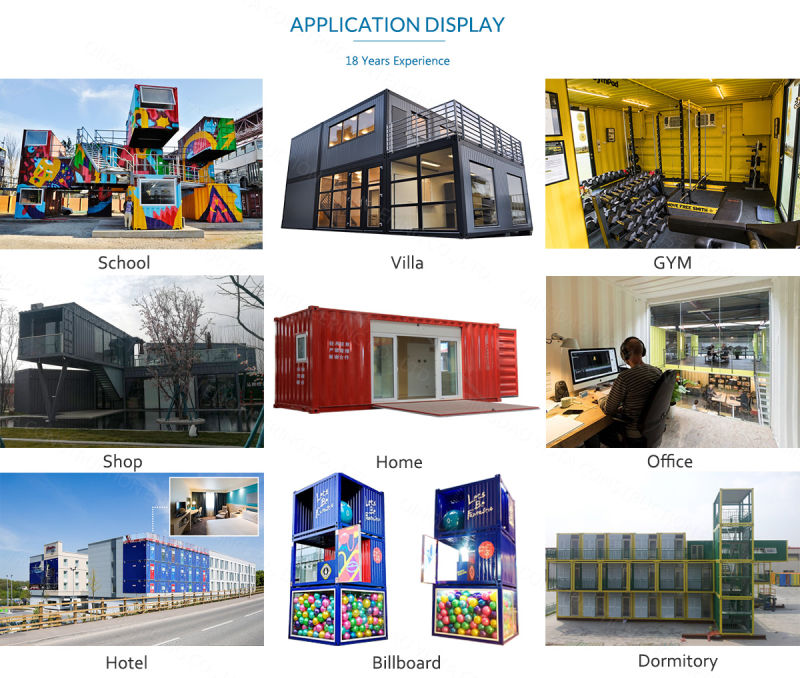 Ready to Move Portable Custom Made Shipping Container Offices