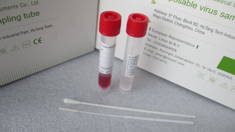 Disposable Virus Vtm Funnel Saliva Collector Collector Saliva Collection Kit DNA Test