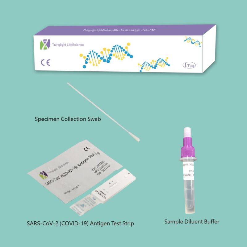 2021 Hotsale Self Test Saliva Antigen Test Bag, Home Cvs Rapid Test, Saliva AG Self Test Bag
