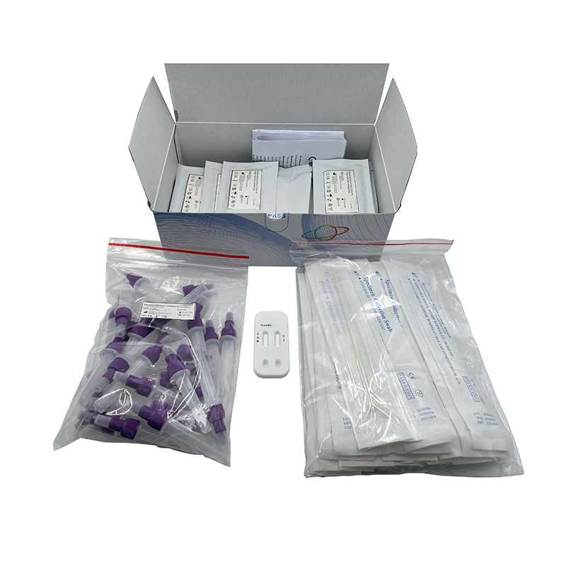 2 in 1 Combined Antigen Test Kit Diagnostic Kit for Respiratory Infectious Disease and Flu a&B