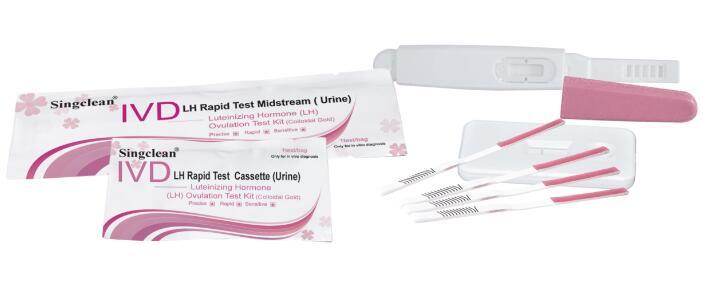 Women Fertility Test Kits Lh Test Strip/Cassette/Midstream