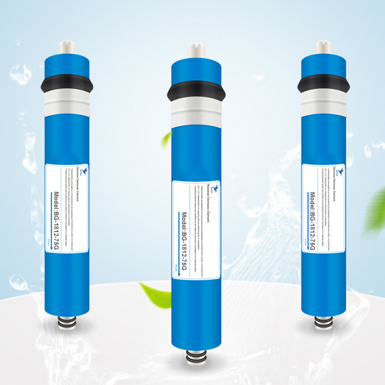 75g Water Filter RO Membrane for Water Purifier 0.0001 Accuracy